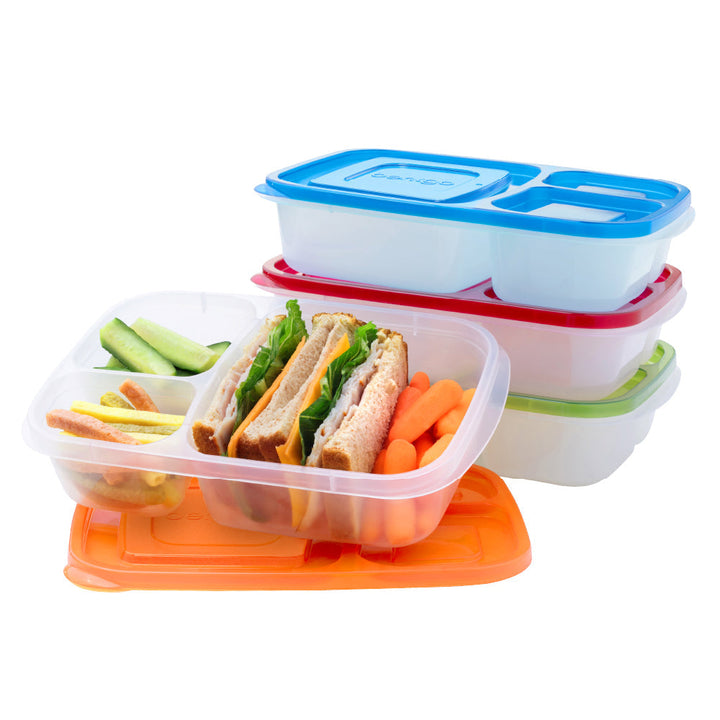 Bentgo Easyboxes 3-Compartment Food Containers 8-Piece Set A1