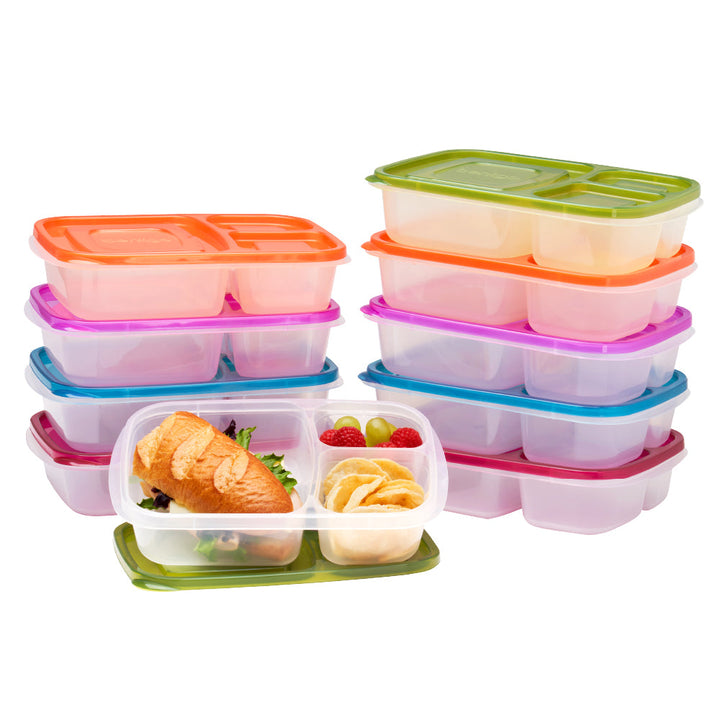 Bentgo Easyboxes 3-Compartment Food Containers 20-Piece Set H5