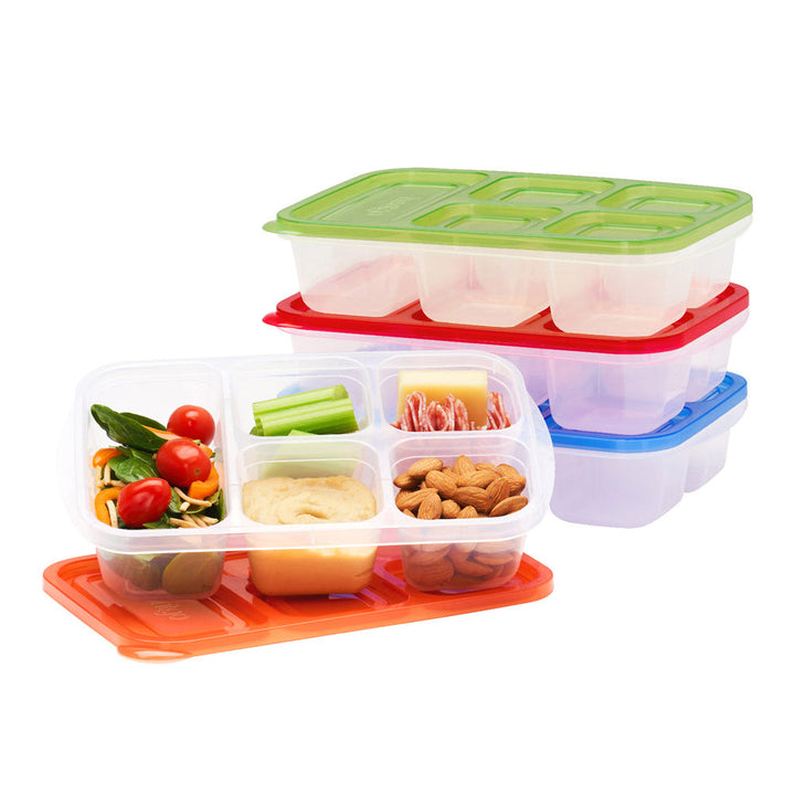 Bentgo Easyboxes 5-Compartment Food Containers 8-Piece Set D2