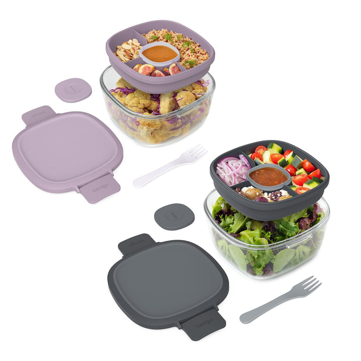 Bentgo Glass Salad Container (2-Pack) L1